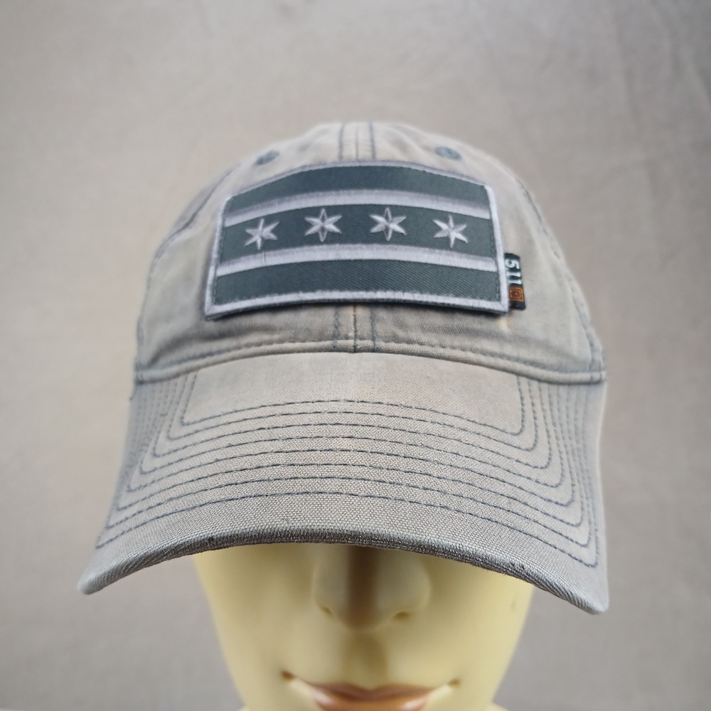 5.11 Tactical Chicago Adjustable Cap Gray Dad Military